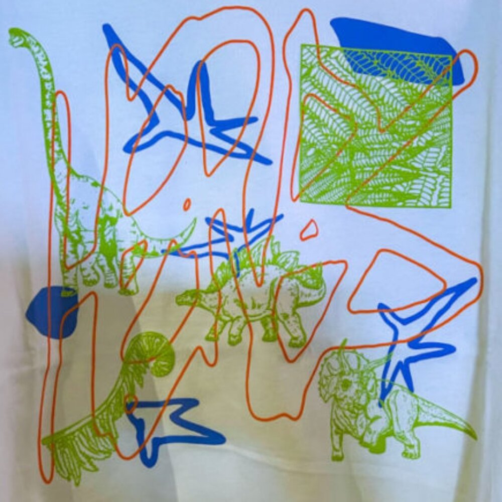 NWOT Universal Studios Jurrasic Park Oversized Crop Top‎ Size S - Picture 8 of 10